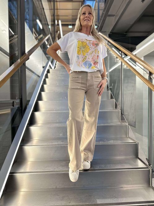 Hovedbilde Pepper Jeans Pocket Bling Light Beige