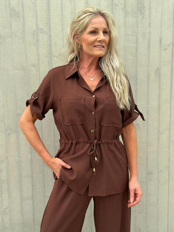 Noriel Bluse Brun