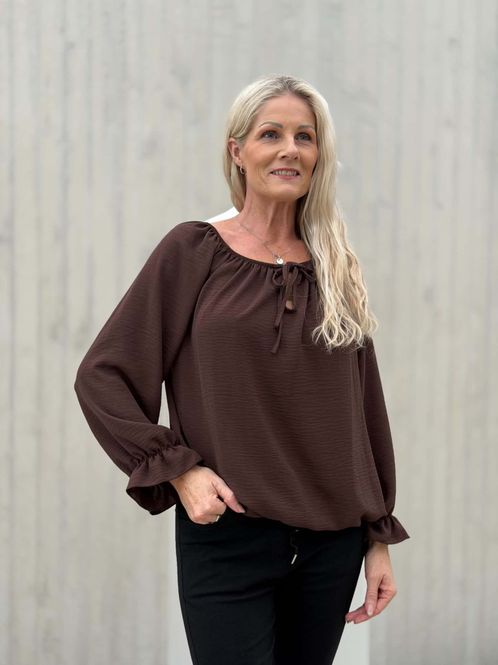 Hovedbilde Anita Bluse Brun