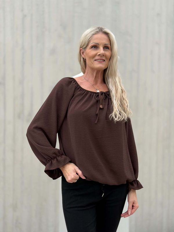 Anita Bluse Brun
