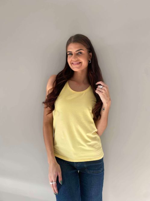 Hovedbilde Pepper Basic Tanktop Gul