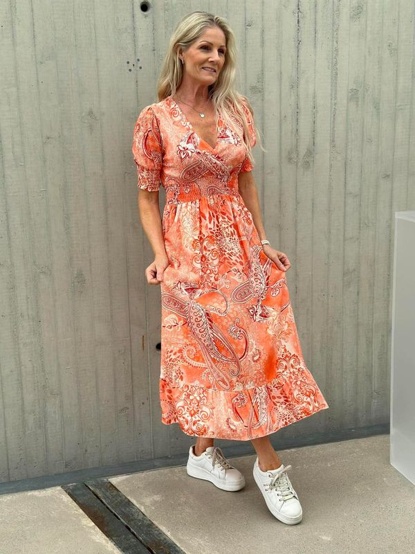 Mille Kjole Orange