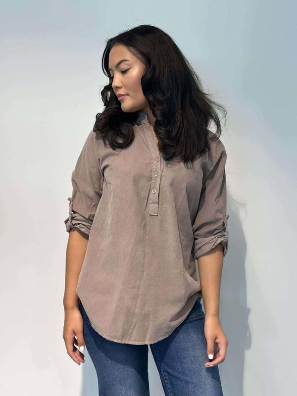 Cord Skjortebluse Fango