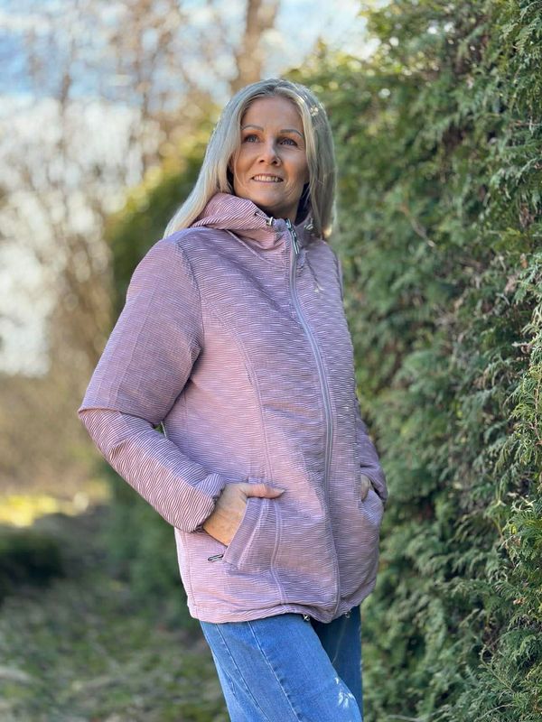 2 i 1 Ytterjakke Rosa