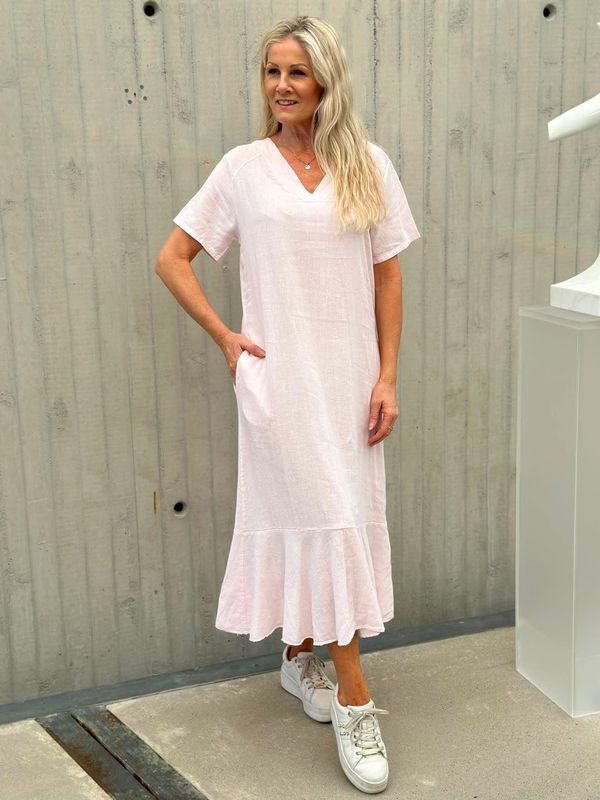 Miriam Kjole Lys Rosa