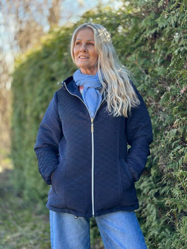 2 i 1 Ytterjakke Marine 