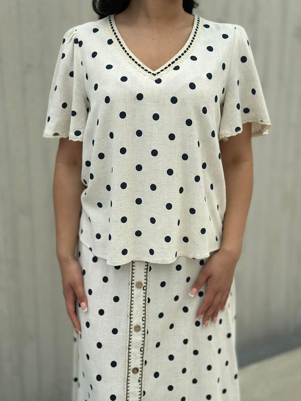 Daniela Bluse Marine