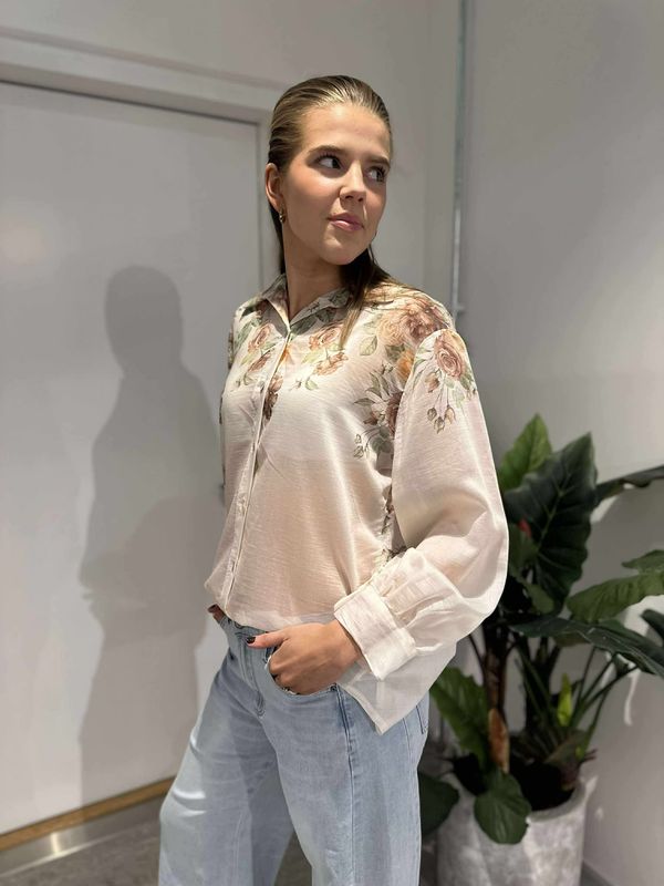 Verena Bluse Beige