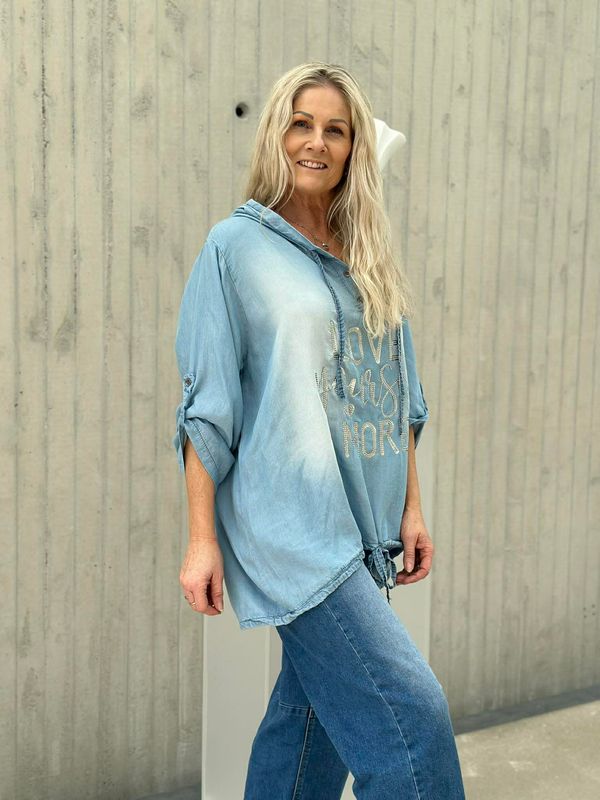 Majken Tencel Bluse