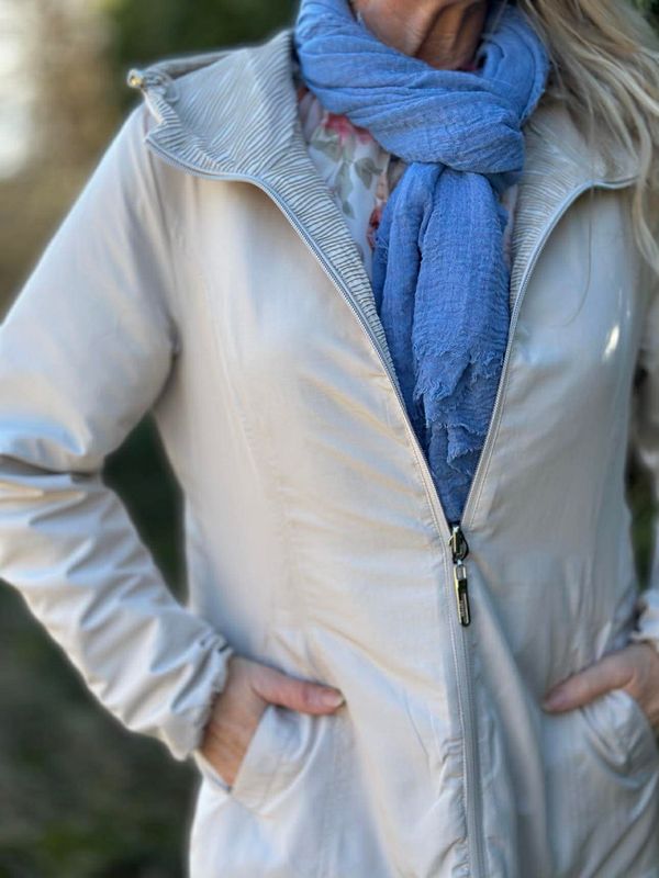 2 i 1 Ytterjakke Beige