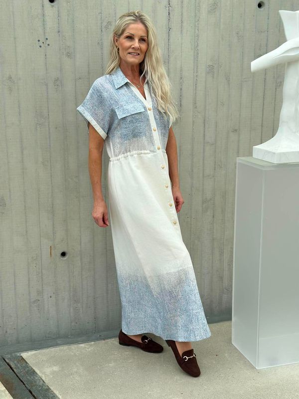 Chiara Kjole Blå
