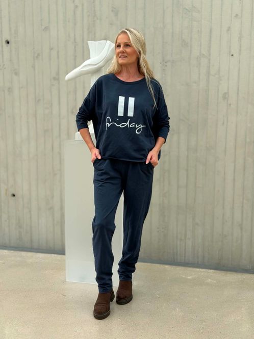 Hovedbilde Friday Joggedress Marine Blå