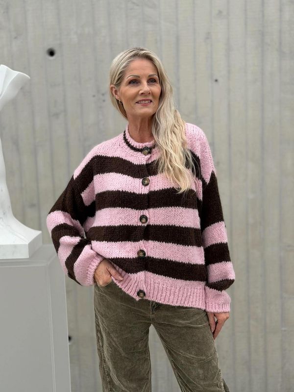 Elara Cardigan Rosa
