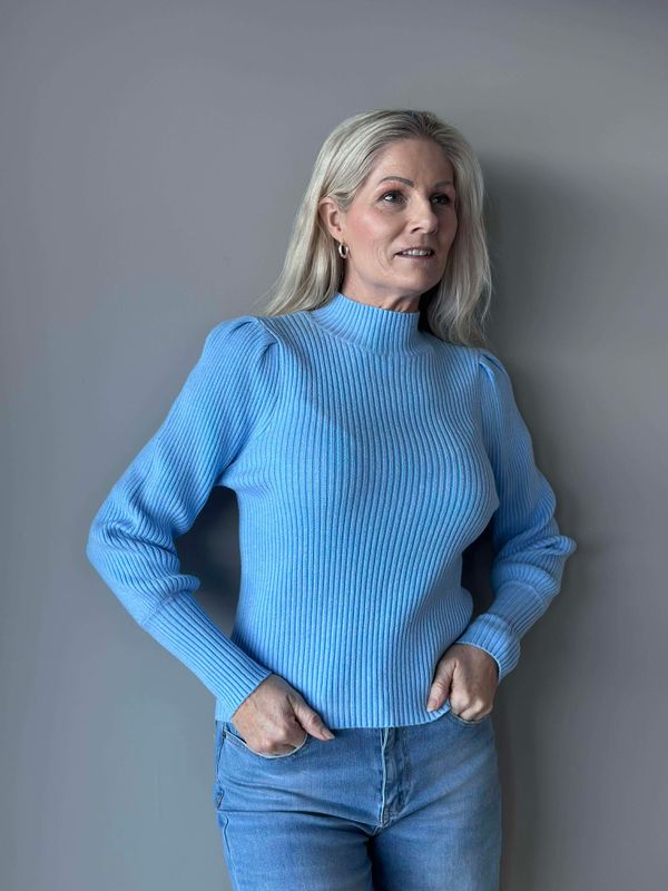 Louise Genser Lys Blå