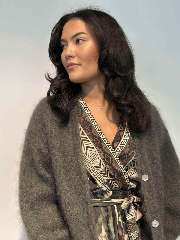 Zahra Kjole Khaki Grønn