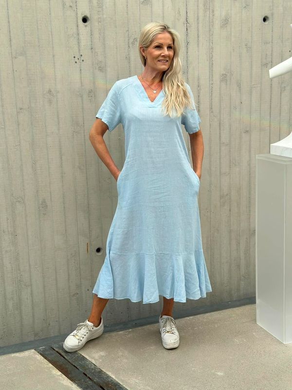 Miriam Kjole Lys Blå