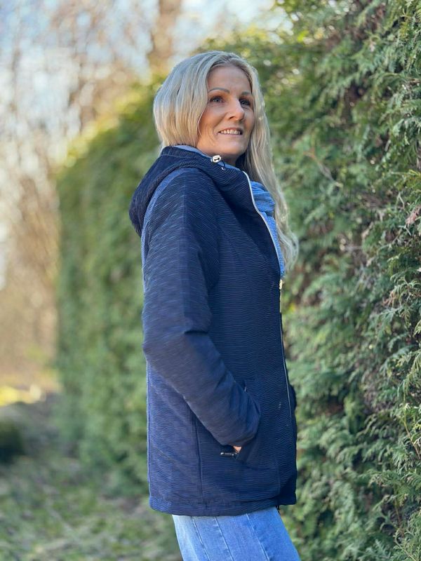 2 i 1 Ytterjakke Marine 