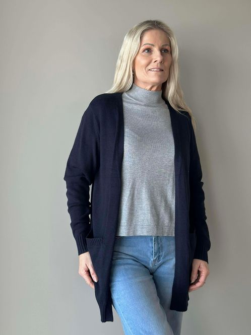 Hovedbilde Elena Cardigan Marine Blå