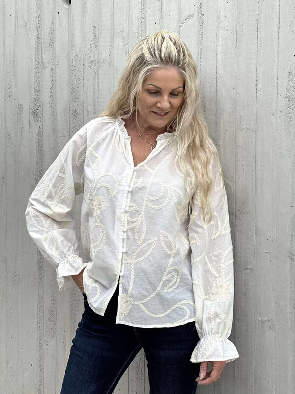 Telise Bluse Hvit