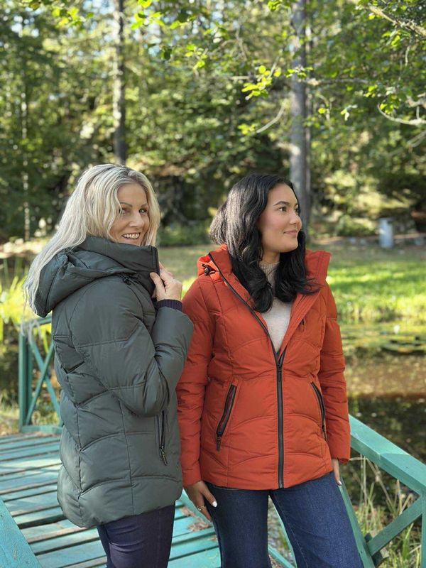 Dunjakke #2590 Orange