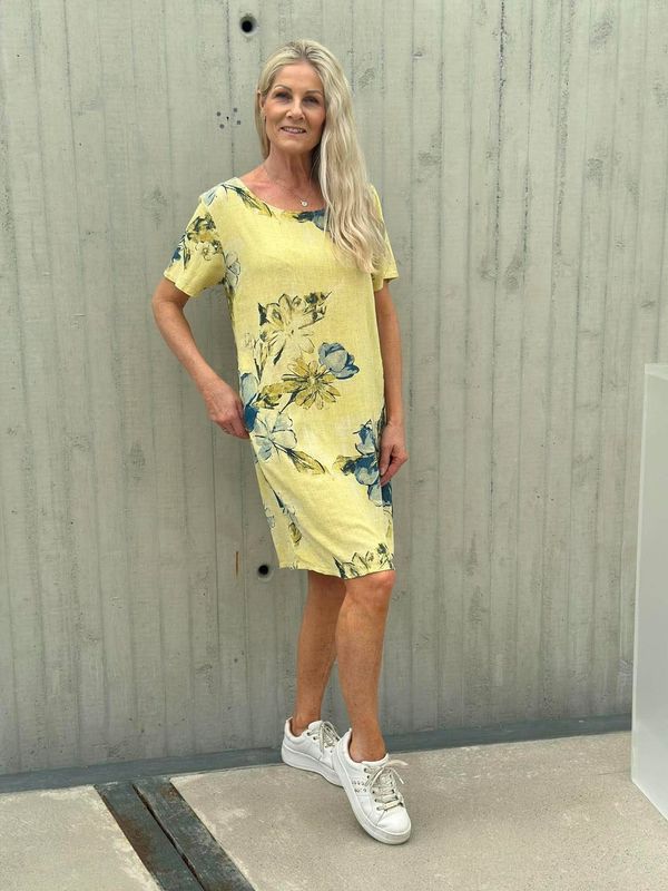 Linda Kjole Flora Gul