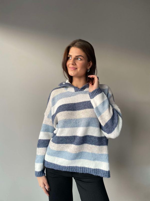 Kira Hettegenser Marine Blå
