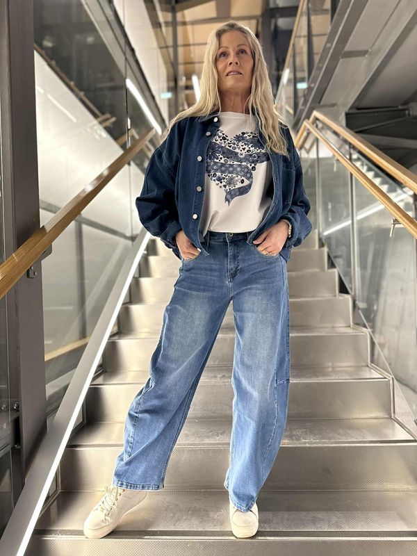 Pepper Jeans Barrel Lys Vask