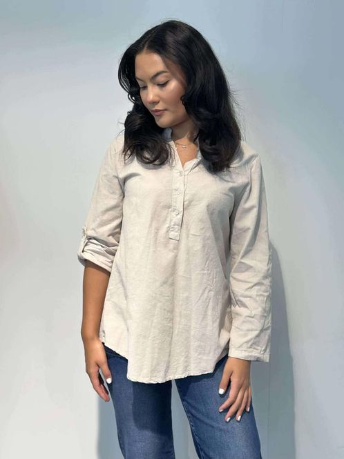Hovedbilde Cord Skjortebluse Beige