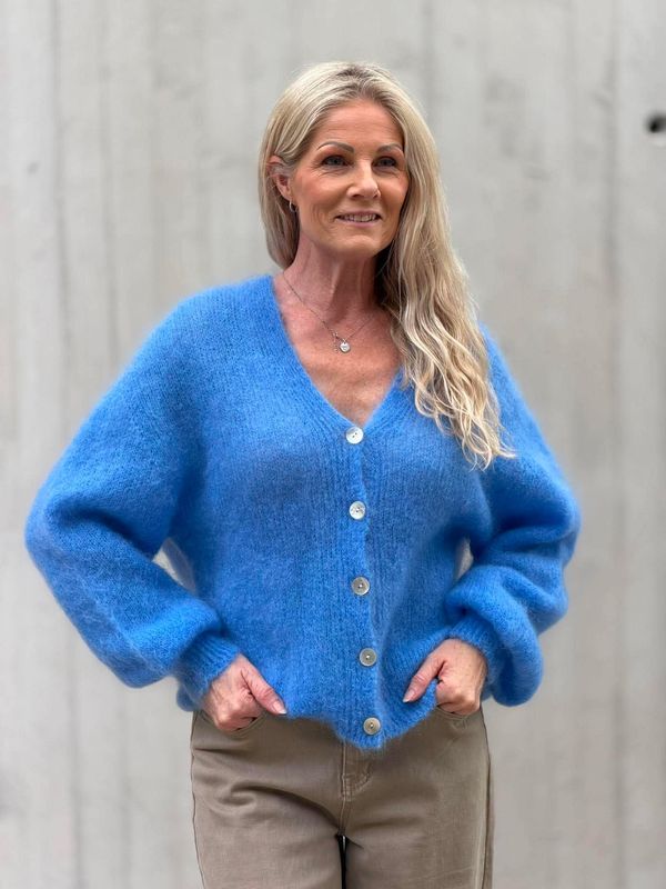 Lova Cardigan Blå