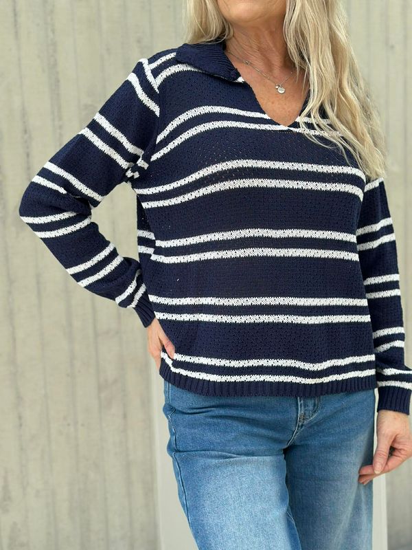 Alva Genser Marine Blå