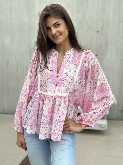 Hovedbilde Clara Bluse Lys Rosa