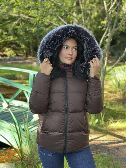 Hovedbilde Dunjakke #2593 Brown