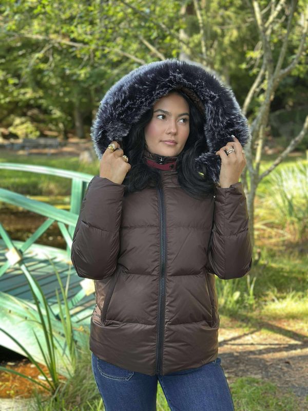 Dunjakke #2593 Brown