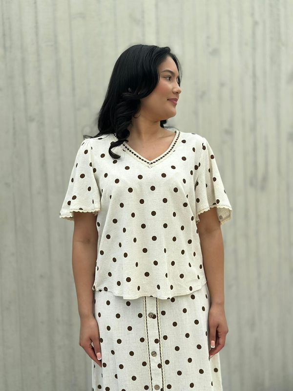 Daniela Bluse Coffee