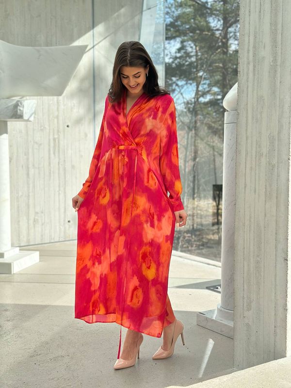 Paulina Kjole Orange