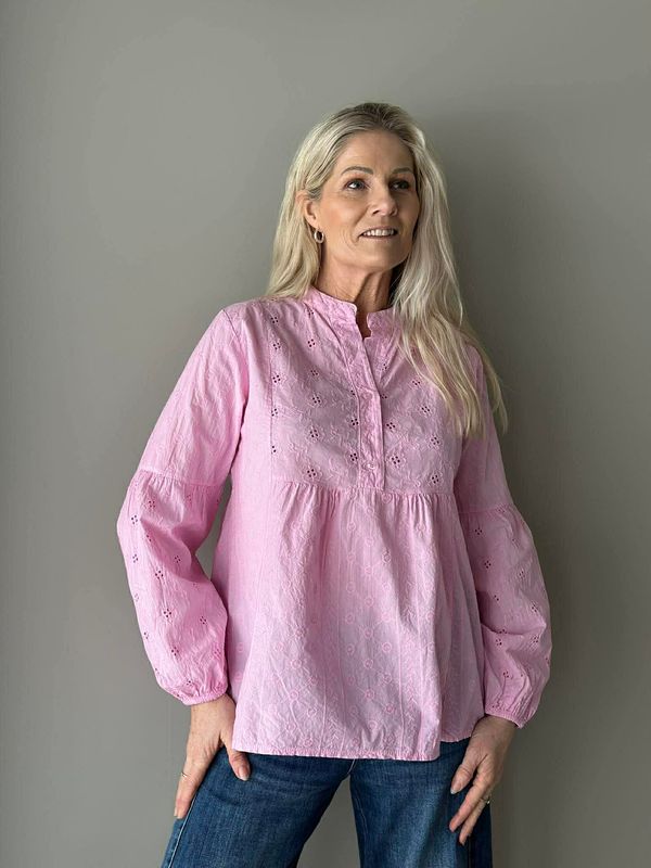 Ally Bluse Rosa