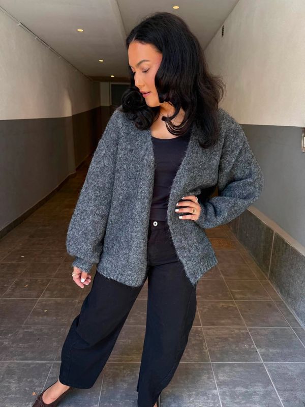 Valentina Cardigan Grå
