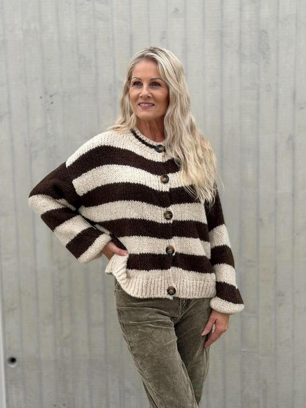 Elara Cardigan Beige