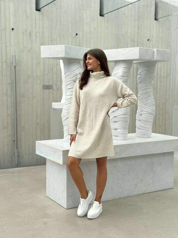 Aurora Genserkjole Beige