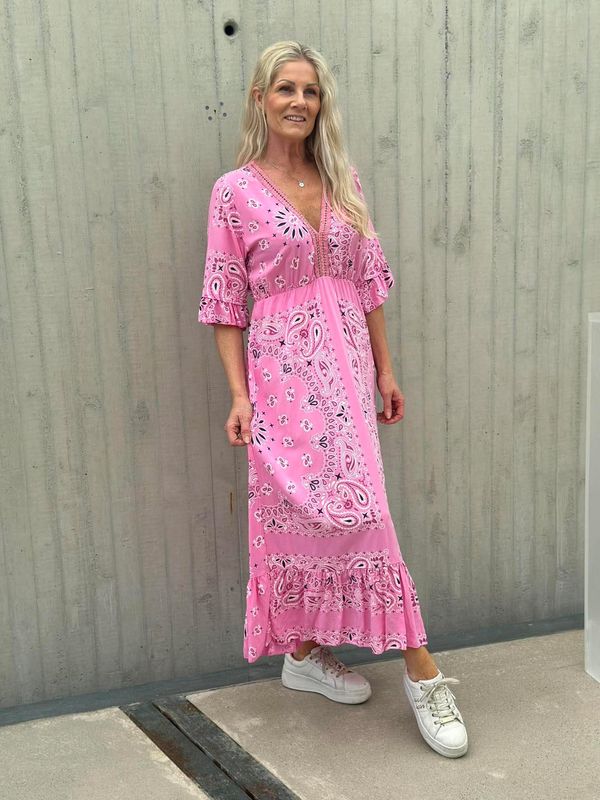 Oda Kjole Lang Rosa