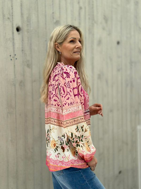 Nara Bluse Rosa